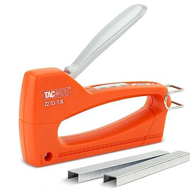 Tacwise 1727 Grapadora Liviana Z2 53-13L con 300 Grapas, Utiliza Grapas Tipo 13 y 53 da 4-8 mm