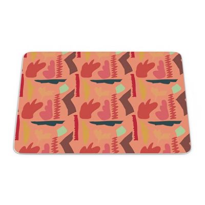 Questo Casa, Tappetino per mouse con stampa digitale, antiscivolo, per ufficio e casa, dimensioni: 22 x 18 cm