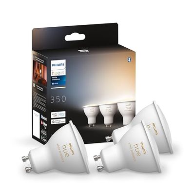 Philips Hue spot - warm tot koelwit licht - 3-pack - GU10