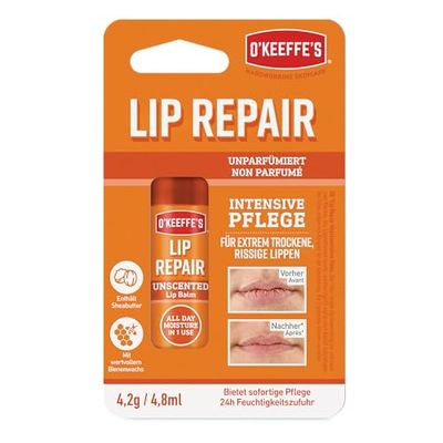 O'Keeffe's Lip Repair - Bálsamo labial sin perfume 4,2 g