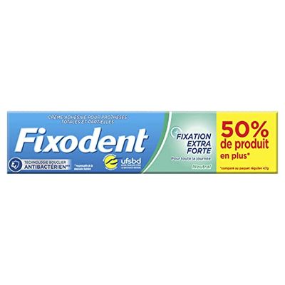 Fixodent Neutral tandproteskräm 70,5 g