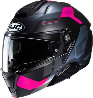 HJC, Casco Moto Modulare I91 CARST MC8SF, M