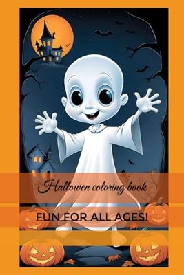 Haloween coloring book: Fun for all ages!