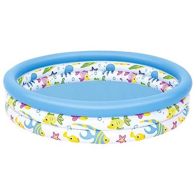 Bestway Piscina Infantil Coral 51009, 122 x 25 cm