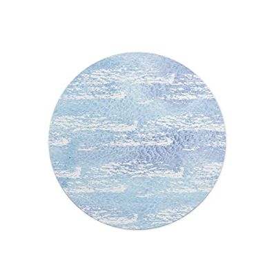 Questo Casa, Digitalt tryck runt musmatta, halkfri undersida för kontor och hem, diameter: 22 cm