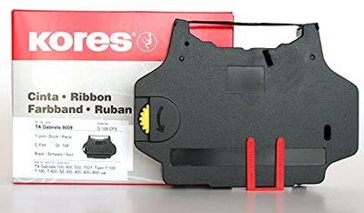 Kores Farbband für TA Gabriele 9009, Carbon, schwarz