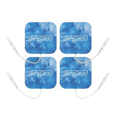 TensCare Cool Relief Electrodes 50x50mm with Infused Menthol and lidocaine Gel for a Cooling and Soothing Effect to maximise Relief
