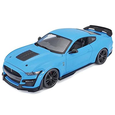 Maisto, modellino auto Mustang Shelby GT 500, scala 1:18, dettagli realistici, particolari dettagliati