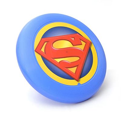 Ciao - Frisbee Superman DC strips (27 cm) van kunststof, kleur blauw, rood, geel, één maat, E7180