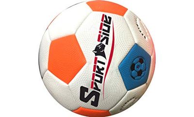 SPORT SIDE – Foot - Ballon Beach – Orange – 046689 – 22 cm – Jeu de Plein Air - A partir de 36 Mois