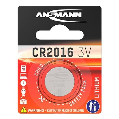ANSMANN 5020082 Cr 2016 Pile a Bottone Batteria Litio - 3V