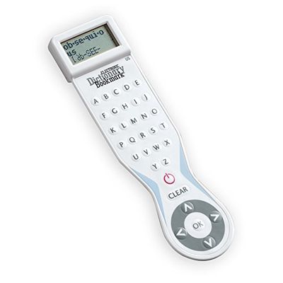 IF Electronic Dictionary Bookmark Single Language Definitions - English, White