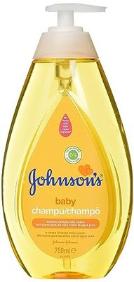 Johnson's Baby, Champú - 750 ml (Paquete de 2)