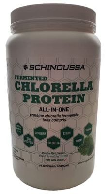 Schinoussa Chlorella Protein - Matcha Mint 840g