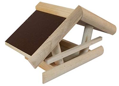 Windhager Großglockner 06866 - Comedero para pájaros, comedero para pájaros para Colgar, Madera, 20 x 34,5 x 19 cm