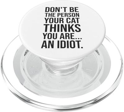 No seas la persona que tu gato piensa que eres gracioso PopSockets PopGrip para MagSafe