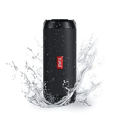 MIFA WildRod Bluetooth-luidspreker met Bluetooth 5.3, IP67 waterdicht en stofdicht, 30 W afspeelvermogen, 12 uur batterij, USB-C-oplaadpoort en micro SD-muziekgames, RGB-licht
