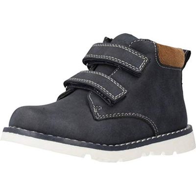 Chicco Polacchino Con Doppio Velcro Fashion Boot, Blue Blu 800, 11 UK Child