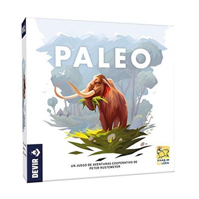Devir - Paleo, Adventure Cooperative Board Game With Friends (BGPALSP)