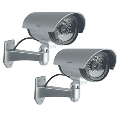 ELRO CDB25S-2 Outdoor Dummy Camera met LED's - 2 Pack