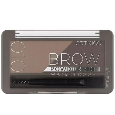 BROW powder set waterproof 010-brown 4 g