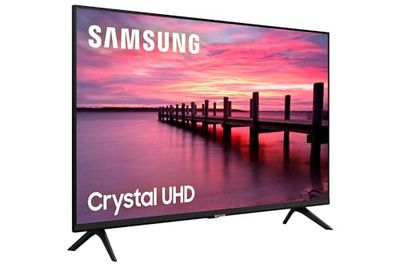 Samsung Crystal UHD 2022 55AU7095 - Smart TV de 55", HDR 10, Procesador Crystal 4K, Q-Symphony, Sonido Inteligente y Compatible con Alexa