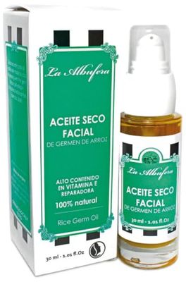 La Albufera - Óleo puro, natural, vegano, prensado a frio, hidratante para a pele sem óleo de germe de arroz 30 ml