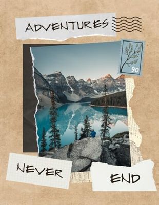 Adventure Never Ends Journal