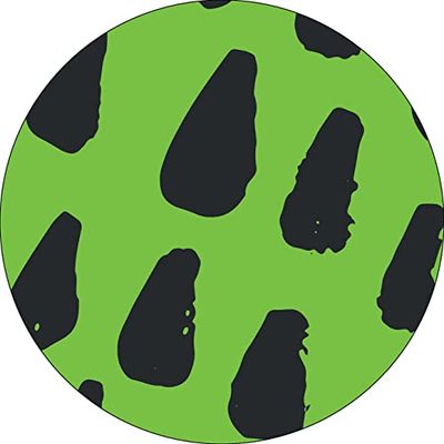 Bonateks, Round Digital Printed Mouse Pad, Non-Slip Base, for Office and Home, Diameter:22cm
