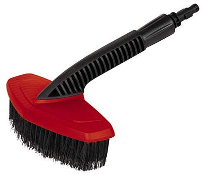 Einhell Cepillo de Lavado Horizontal Original, cerdas Suaves, Negro, práctico/Funcional, Accesorio de Lavado a presión, Compatible con TC-HP 90, 130, TE-HP 140, 170