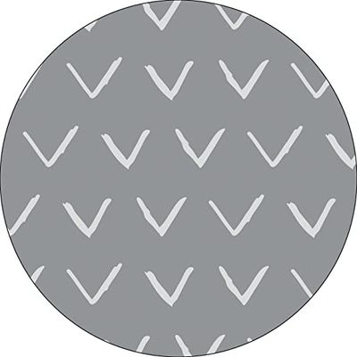 Bonateks, Ronde digitaal bedrukte muismat, antislip onderkant, voor kantoor en thuis, diameter: 22 cm