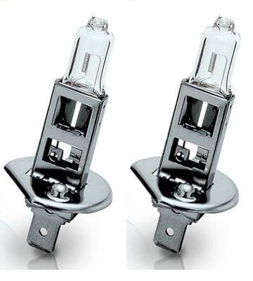 Philips Vision H1 Ampoule De Phare Avant, plus 30% De Luminosité, Blister De 1 (Lot de 2)