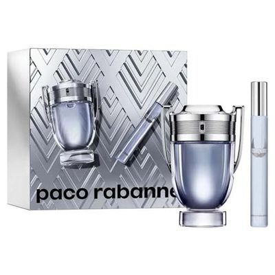Paco Invictus Set: Edt Spray 100ml + Edt 20ml