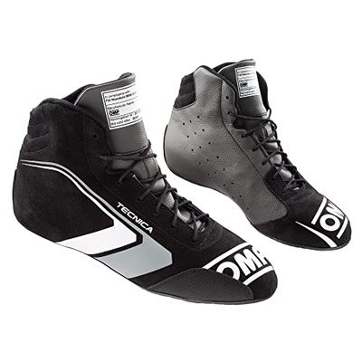 OMP Unisex One Evo Tecnica buty czarny/antracyt, rozmiar 42 Fia 8856-2018, łódź, 42