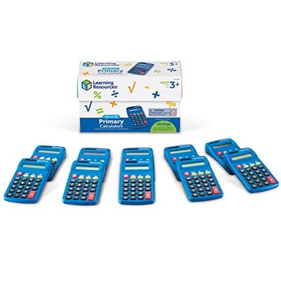 Learning Resources Calcolatrice di base (set da 10)