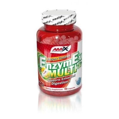 AMIX EnzymEx Multi 90 Caps es un complemento alimenticio a base de un espectro completo de enzimas para ayudar a la digestión y absorción de la mayoría de nutrientes.