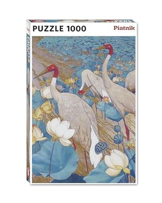 Piatnik- Puzzle da 1000 Pezzi, Ying Yang Plumage, Multicolore, 570742