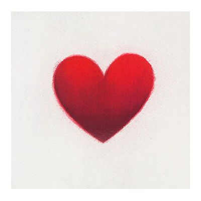 Open 'Gallery Card From The Hallmark Studio - Illustrated Heart Design - Verjaardag, Jubileum, Valentijnsdag
