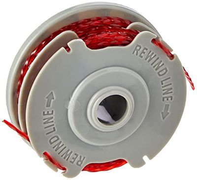 Flymo FLY021 Dubbel automatisk matningsspole och lina för grästrimmers – 599431790, röd