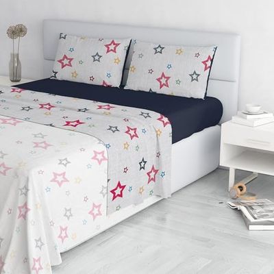 Italian Bed Linen Fashion beddengoedset Made in Italy, microvezel, superstar, tweepersoonsbed
