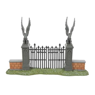 Department 56 Harry Potter Village akcesoria figurka Hogwart's Gate, 11 cm, wielokolorowa