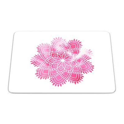 Bonamaison, Tapis de Souris Rectangle Imprimé Numériquement, Fond Antidérapant, pour Bureau et Maison, Taille: 22x18cm