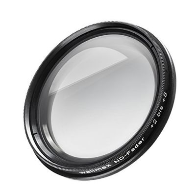 Walimex Fader ND - Filtros Grises de Densidad Neutra (58 mm, de 2 a 8 Pasos de Densidad añadida)