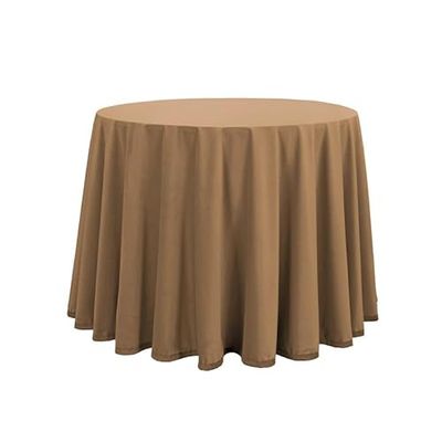Martina Home Camilla Velvet 60 Round Camel