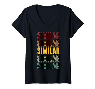 Mujer Similares Orgullo, Similares Camiseta Cuello V