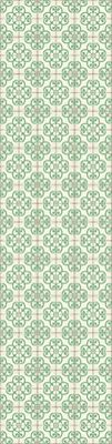 Doge Milano Chemin de cuisine, 100% Made in Italy, Tapis résistant aux taches avec impression numérique, Tapis antidérapant et lavable, Motif géométrique - Domenica, cm 280x52