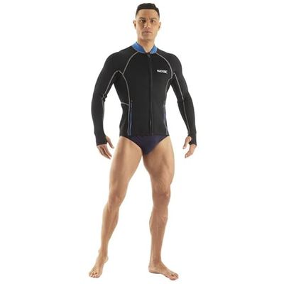 SEAC Lover Man, Giacca in Neoprene Super Stretch a Manica lunga con Zip Frontale, per Snorkeling, Nuoto, Surf, Canoa e Sport Acquatici