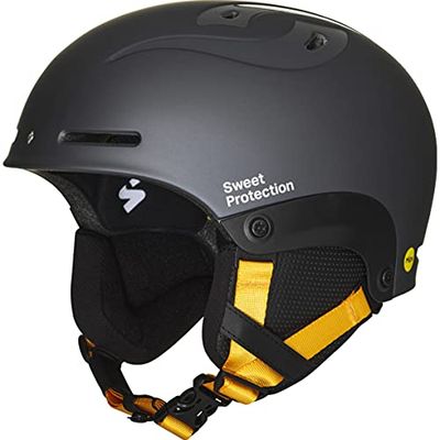 Sweet Protection Unisex vuxen Blaster II MIPS hjälmet, Slate Grå metallic/Chopper orange, S