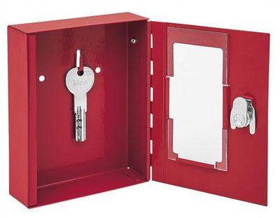 Wedo 10250102X Boîtier pour Clé de secours Rouge avec marteau brise-glace