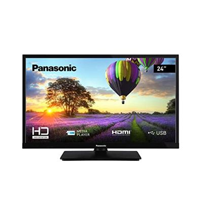 Panasonic TX-24M330E, 2023 TV LED HD da 24 Pollici, USB Media Player, Audio Surround, Modalità Hotel, HDMI, Possibilità di Montaggio a Parete, Nero